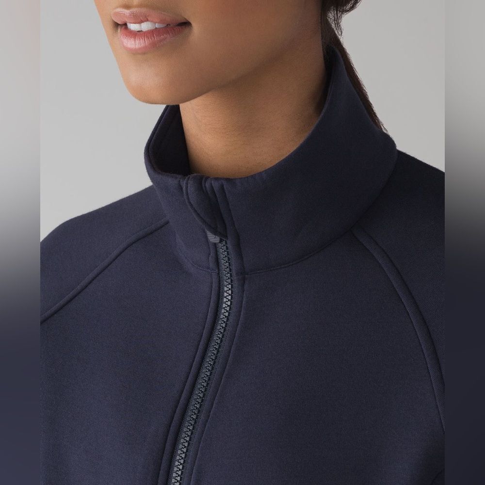 Lululemon NTS Jacket Spacer Stretch in Midnight Navy / Black RARE - Picture 10 of 11